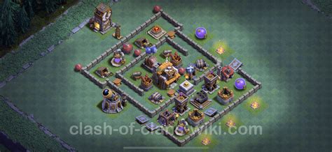 Top Builder Hall Level 5 Max Levels Base with Link - Clash of Clans - BH5 Copy, #28