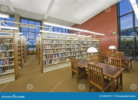 Library reading room editorial photo. Image of case, bookshelf - 30849751