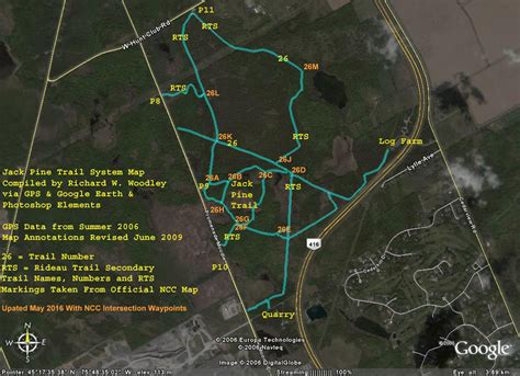 Richard's GPS Trail Maps: Jack Pine & Trail 26 Trail System