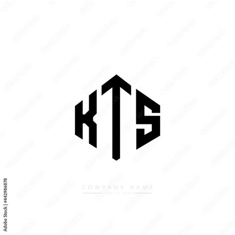 KTS letter logo design with polygon shape. KTS polygon logo monogram. KTS cube logo design. KTS ...