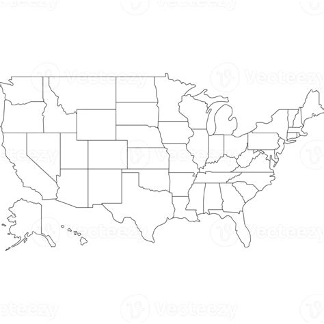 Usa Map Flag 22541448 Png - vrogue.co