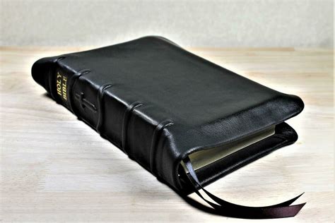 Premium, Handmade Leather Bible - Goatskin, KJV