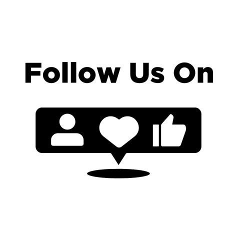 Follow Us On Social Media - Icons transparent PNG - StickPNG