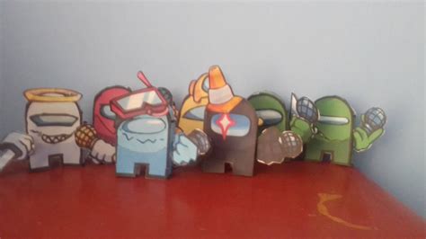 Fnf among us papercraft armado by wolf1slayer on DeviantArt