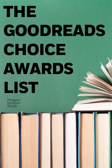 The Goodreads Choice Awards List | Penguin Random House | Historical fiction books, Goodreads ...