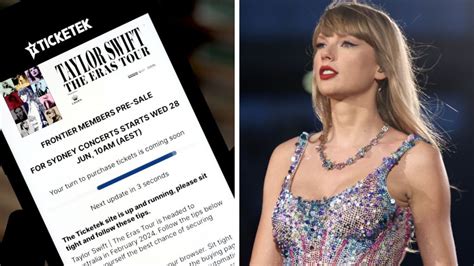 Truth about Taylor Swift tickets: Ticketek has a ‘no queue’ system | The Mercury