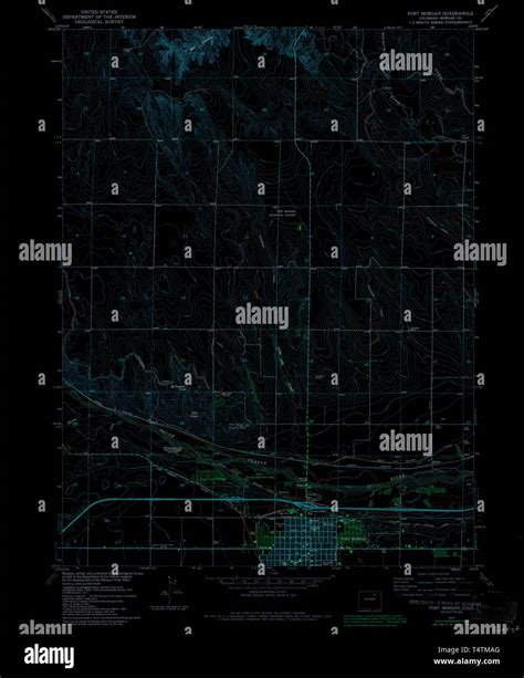 Fort morgan colorado map hi-res stock photography and images - Alamy