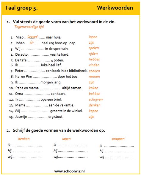 Westen Mit anderen Bands lernen spelling oefenen groep 5 Einen Vertrag ...