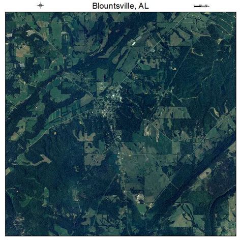 Aerial Photography Map of Blountsville, AL Alabama