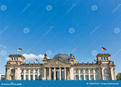 Reichstag or Bundestag Building in Berlin, Germany Stock Image - Image ...