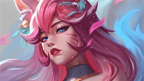 Spirit Blossom Sakura Ahri League Of Legends Live Wallpaper - MoeWalls