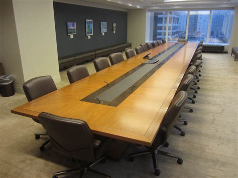 WallGoldfinger rectangular boardroom tables