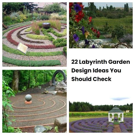 22 Labyrinth Garden Design Ideas You Should Check | SharonSable