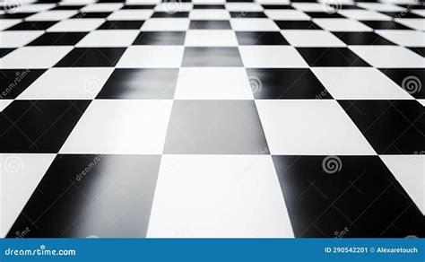 Black and White Chessboard Background. Stock Illustration ...