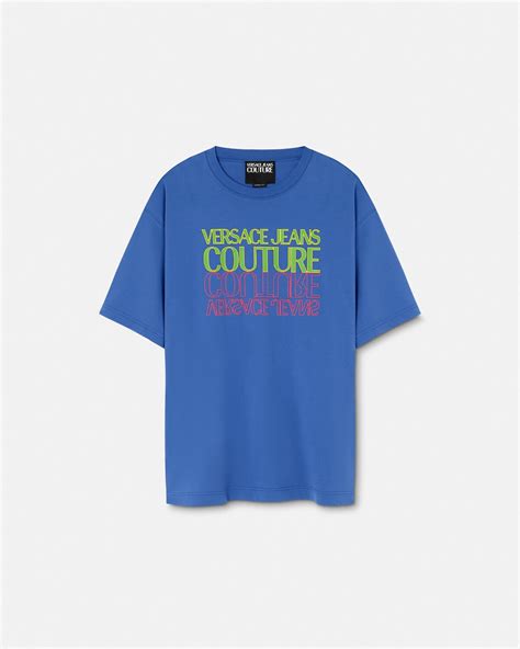 Versace Upside Down Logo T-Shirt | VERSACE