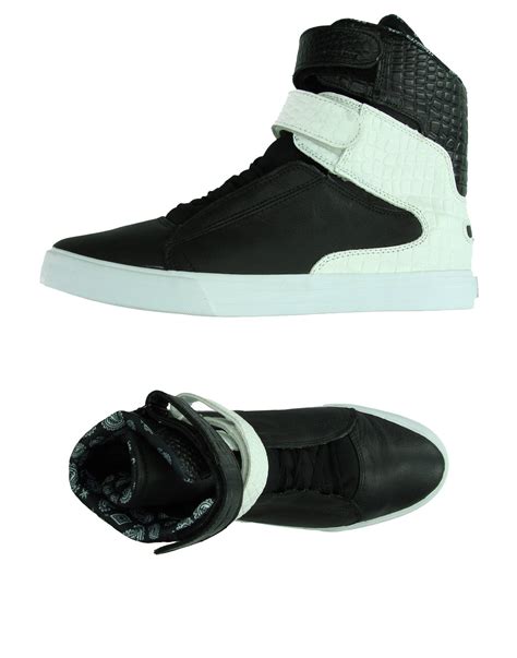 Supra High-tops & Trainers in Black for Men | Lyst