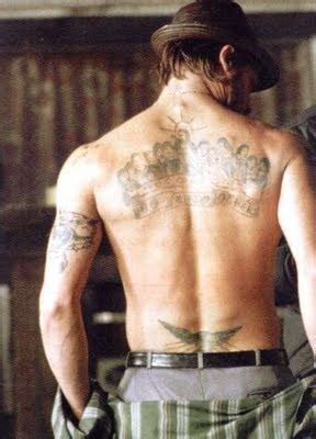 Brad Pitt Tattoos