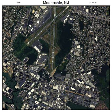 Aerial Photography Map of Moonachie, NJ New Jersey