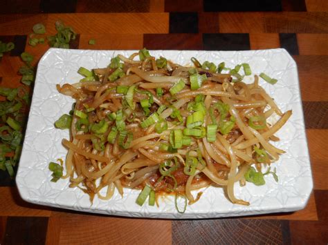 Low Carb Stir Fried Mung Bean Sprouts - Diabetic Chef's Recipes