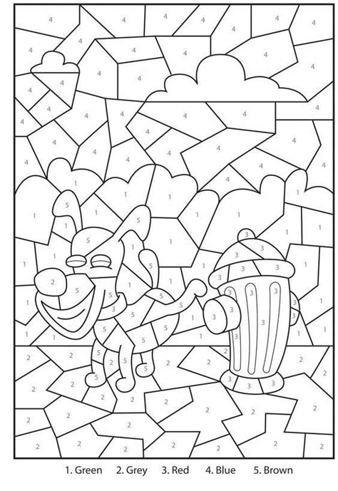 Color By Numbers - Free Printable Coloring Books For Kids 57D