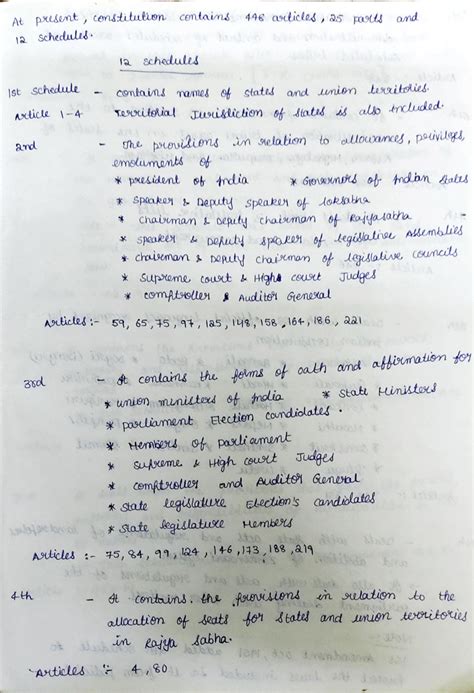 SOLUTION: Schedules of indian constitution - Studypool