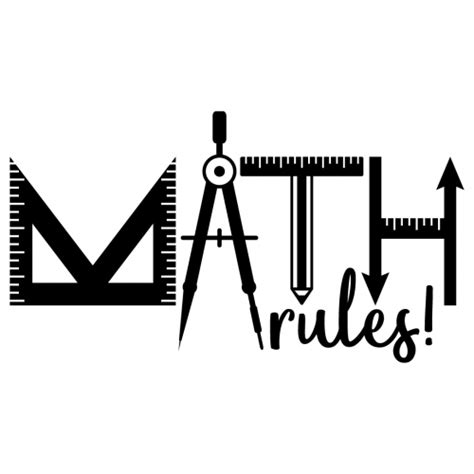 Free SVG Files | SVG, PNG, DXF, EPS | Math Rules Free SVG Files