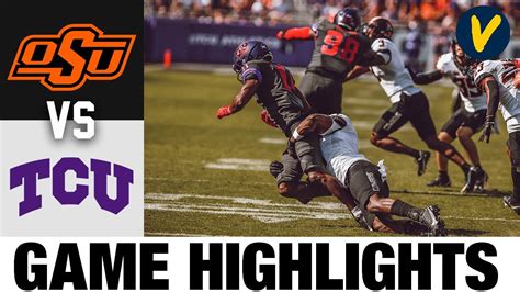 #8 Oklahoma State vs #13 TCU | 2022 College Football Highlights - Win ...