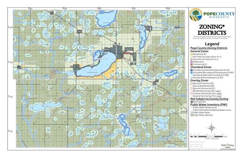 Map - Pope County, Minnesota