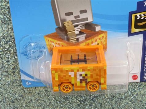 Minecraft Hot Wheels Minecart