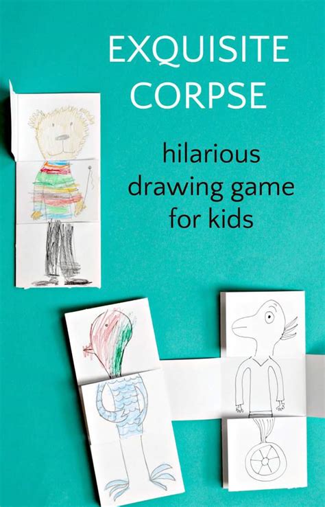 Fun Drawing Games to Make Your Kids Laugh