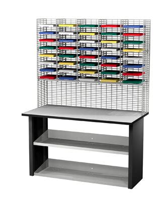 Charnstrom 40 Compartment Mailroom Organizer | Wayfair