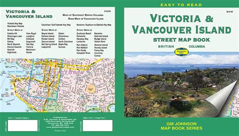 Victoria & Vancouver Island, British Columbia Map Book - GM Johnson Maps