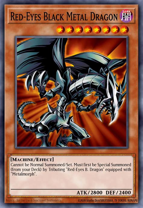 Yugioh Red Eyes Black Dragon Budget Deck Slash Dragon Darkness Metal 9384 | Hot Sex Picture