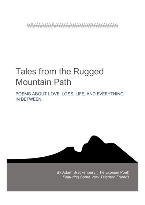 The Exonian Poet - Tales From The Rugged Mountain Path - Page 2 - Created with Publitas.com