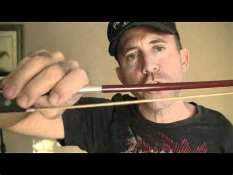How To Properly Hold a Viola Bow - YouTube