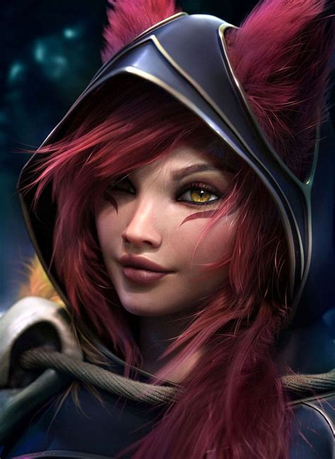 Xayah | DAZ3D Gallery | 3D Models and 3D Software by Daz 3D | Lol league of legends, Liga dos ...