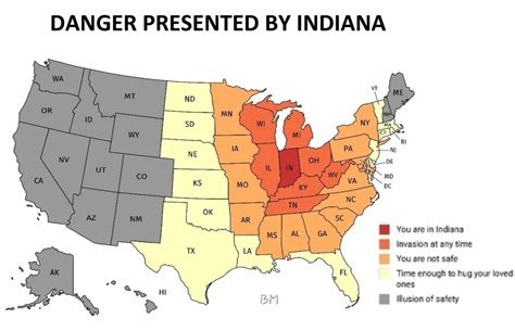 Beware: Indiana is the only threat greater than Ohio - Meme by ...