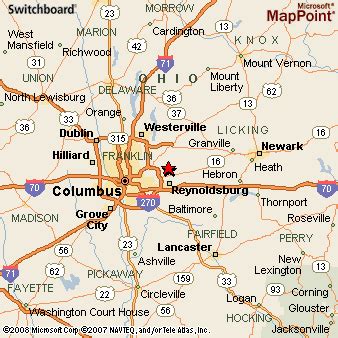 Blacklick, Ohio Area Map & More