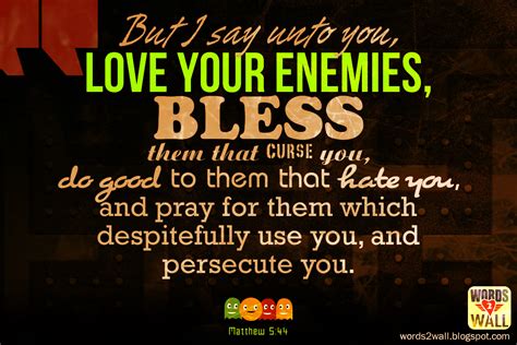 Bible Verses About Enemies Plans