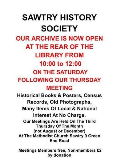 Sawtry History Society | Sawtry History