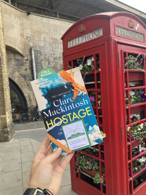 Hostage by Clare Mackintosh is hidden by book fairies around the UK ...