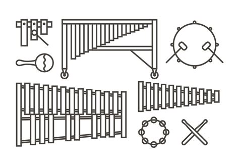 Ícones de música Marimba - Download Vetores e Gráficos Gratuitos