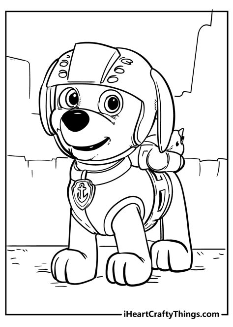 Printable Paw Patrol Coloring Pages