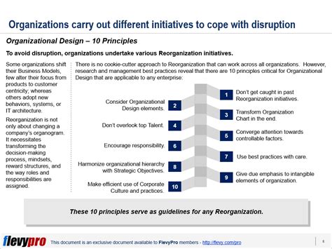 10 Principles of Organizational Design | flevy.com/blog