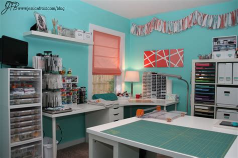 Craft Room Reveal! (pt. 1) | Dream craft room, Craft room storage, Craft room office