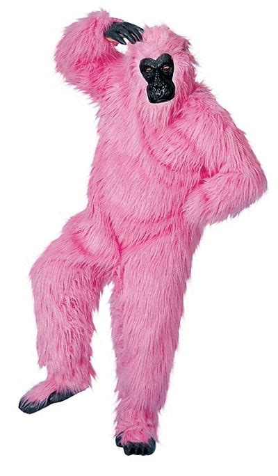 Adult Fabulous Pink Gorilla Costume - Walmart.com