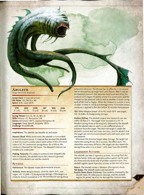 Dnd 5e monsters manual by William Vicentini - Issuu