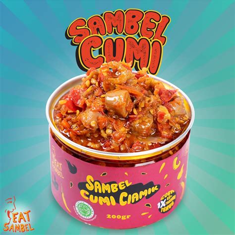 Jual Eat Sambel - Cumi Ciamik / Sambal Rumahan / Sambel Enak (Best ...