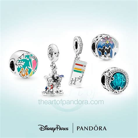 Disney Parks Summer Pandora Collection Revealed - Jewelry