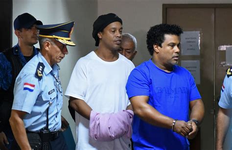 Ronaldinho released from house arrest after alleged fake passport ...